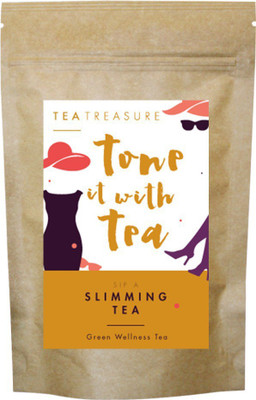

TeaTreasure Slimming Tea Herbs Herbal Infusion(50 g, Pouch)