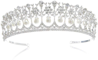 

Generic Tiara(Silver, Pack of 1)