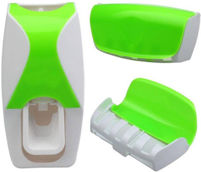 

GTB Plastic Toothbrush Holder(Multicolor, Wall Mount)