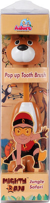 

Mighty Raju Jungle Safari Pop Up Soft Toothbrush