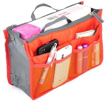 

Cierie Storage Pouch for Women Travel Toiletry Kit(Orange)