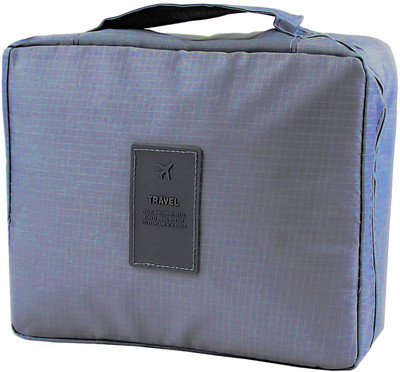 

Rain Tree Polyester Navy Blue Toiletry Bag Travel Toiletry Kit(Blue)