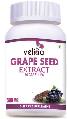

Velicia Grape Seeds Extracts 60 Capsules(500 mg)