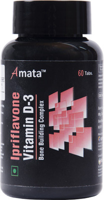 

amata Ipriflavone & Vitamin D-3 : Bone Building Complex(60 No)