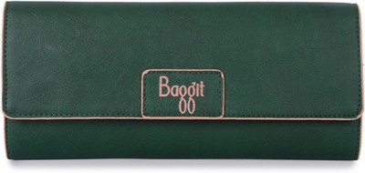 

Baggit Women Green Artificial Leather Wallet(8 Card Slots)