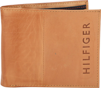 

Tommy Hilfiger Men Tan Genuine Leather Wallet(4 Card Slots)