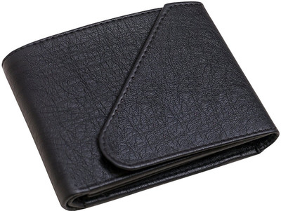 

Quetzal Men Casual Black Genuine Leather Wallet(5 Card Slots)