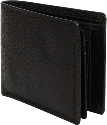 

AzraJamil Men Black Genuine Leather Wallet(10 Card Slots)