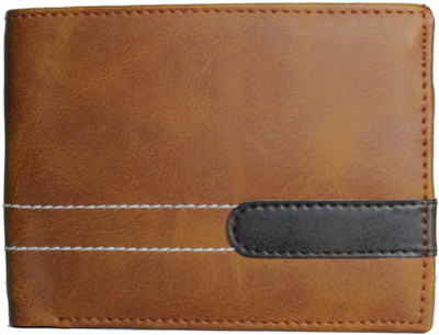 

Samtroh Men Tan Artificial Leather Wallet(6 Card Slots)