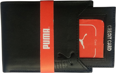 

Puma Men Casual Black Genuine Leather Wallet(6 Card Slots)