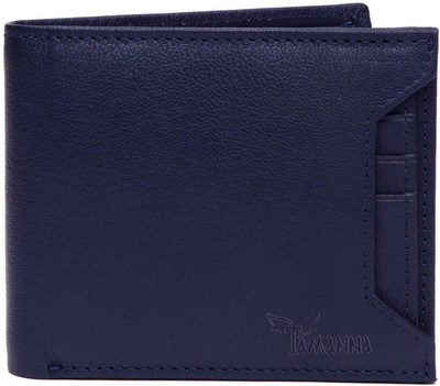 

Tamanna Men Blue Genuine Leather Wallet(6 Card Slots), Bule