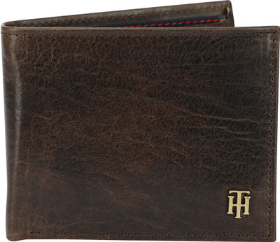 

Tommy Hilfiger Men Brown Genuine Leather Wallet(4 Card Slots), Cognac
