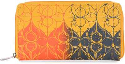 

Baggit Women Yellow Artificial Leather Wallet(8 Card Slots)