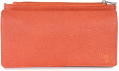 

Baggit Women Orange Artificial Leather Wallet(8 Card Slots)