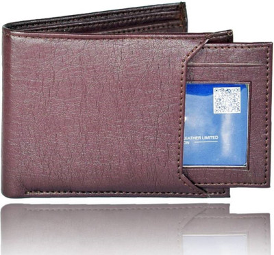 

MINSK Men Brown Artificial Leather Wallet(7 Card Slots)