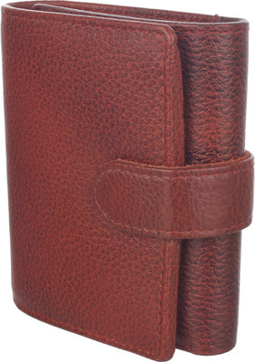 

Accezory Boys Brown Genuine Leather Wallet(10 Card Slots)