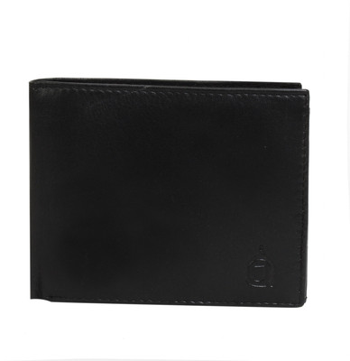 

AzraJamil Men Black Genuine Leather Wallet(7 Card Slots)