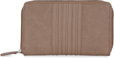 

Baggit Women Beige Artificial Leather Wallet(8 Card Slots), Smoke