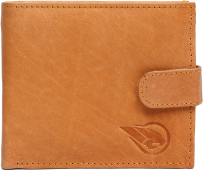 

RUGE Men Brown Genuine Leather Wallet(8 Card Slots), Antique dark
