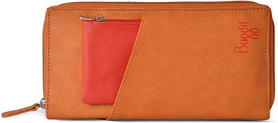 

Baggit Women Brown Artificial Leather Wallet(8 Card Slots), Mustard