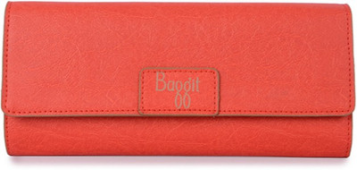 

Baggit Women Orange Artificial Leather Wallet(8 Card Slots), Tomato