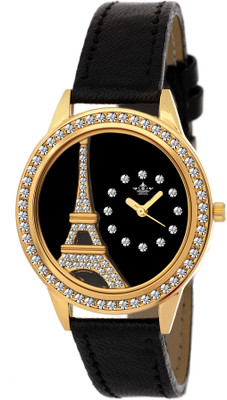 

swisso SWS-4045 Gold-Black Exclusive Watch - For Women
