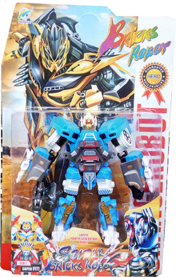

TALKING GANESHA Deformation Robot converts into Car & Car into robot - Blue(Multicolor)