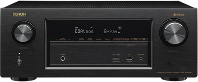 

Denon AVR X-3400H 7.2 Ch Total Power 735W Rms, Dolby Atmos, DTS, Buetooth, WiFi , Indian Voltage 230 W AV Power Receiver(Black)
