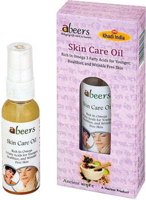 

khadi abeers ANCIENT HERBAL SKIN CARE OIL-50 ML.(FOR WRINKLE FREE SKIN+YOUNGER+HEALTHIER)-PACK OF 2(100 ml)