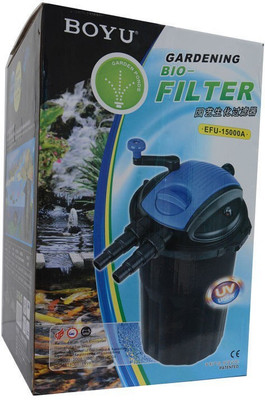 

Boyu Canister Aquarium Filter(Biological Filtration for Salt Water and Fresh Water)