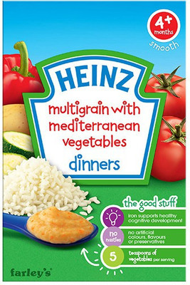 

heinz Multigrain With Mediterranean Vegetables Dinner Cereal 125g Cereal(125 g, 4+ Months)