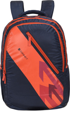 

SONNET TRECK 37 L Laptop Backpack(Multicolor), Carbon blue