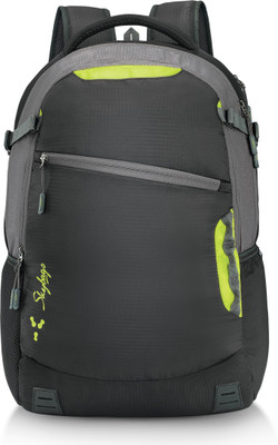 

Skybags Teckie 04 Laptop Backpack Black 42 L Laptop Backpack(Grey, Green)