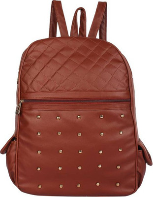 

Aj style dj996 brown 6 L Backpack(Brown)
