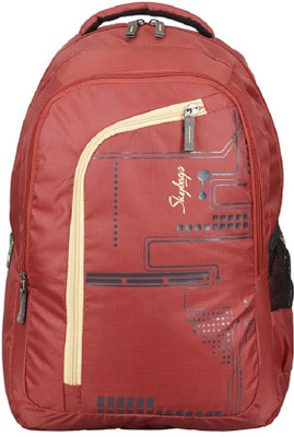 

Skybags FOOTLOOSE ROUTER 3 LAPTOP Waterproof Backpack(Red, 29 L)