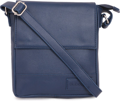 

Debonair International Women Casual Blue PU Sling Bag