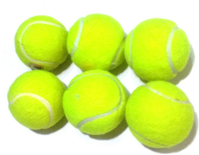 

MK Green Cricket Tennis Ball (Set of 6 pics) Cricket Tennis Ball(Pack of 6, Green, Yellow)