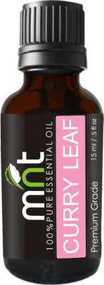 

MNT Curry Leaf Essential Oil (15ML) 100% Pure Natural & Therapeutic Grade for Aromatherapy, hair growth, weight loss & Hair Loss(15 ml)