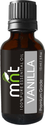 

MNT Vanilla Essential Oil (15ML) 100% Pure Natural & Therapeutic Grade & Aromatherapy for Hair Care and Skin Care(15 ml)