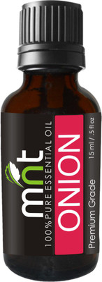 MNT Onion Carrier Oil (15ML) 100% Pure Natural & Therapeutic Grade For Aromatherapy, Skin, Acne & Hair Growth(15 ml)