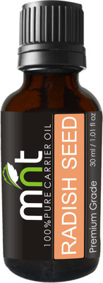 

MNT Radish Seed Cold Pressed Carrier Oil (30ML) 100% Pure Natural & Therapeutic Grade For Aromatherapy, Skin, Acne & Hair Growth(30 ml)