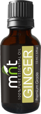 

MNT Ginger Essential Oil (15ML) 100% Pure Natural Therapeutic Grade for Skin & Hair care(15 ml)