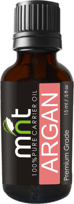 

MNT Moroccan Argan Cold Pressed Carrier Oil (15ML) 100% Pure Natural & Therapeutic Grade For Aromatherapy, Skin, Acne & Hair Growth(15 ml)