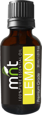 

MNT Lemon Essential Oil (30ML) Pure Natural & Therapeutic Grade For Aromatherapy, Skin, Acne & Hair care(30 ml)