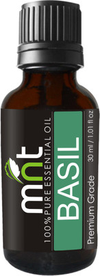 

MNT Basil (Tulsi) Essential Oil (30ML) 100% Pure Natural Therapeutic Grade for Aromatherapy(30 ml)