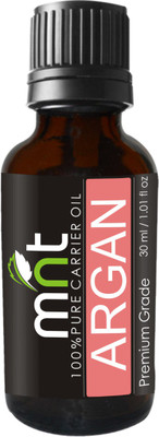 

MNT Moroccan Argan Cold Pressed Carrier Oil (30ML) 100% Pure Natural & Therapeutic Grade For Aromatherapy, Skin, Acne & Hair Growth(30 ml)