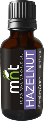 

MNT Hazelnut Cold Pressed Carrier Oil (15ML) 100% Pure Natural & for Aromatherapy, Skin, Body And Face(15 ml)