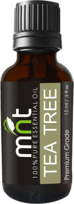 

MNT Tea Tree Essential Oil (15ML) For Face 100% Pure Natural Therapeutic Grade for Skin, Acne & Hair care(15 ml)