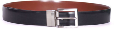 

Designer Select Men Party, Formal, Evening Black, Tan Genuine Leather Reversible Belt