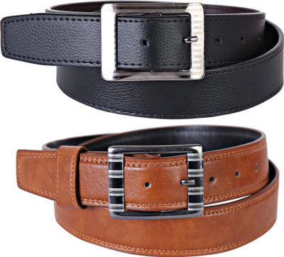 

Martell Men Casual, Formal Brown, Black Artificial Leather Belt
